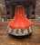 1960s McM, Red Fat Lava Vase For Sale - Image 5 of 11