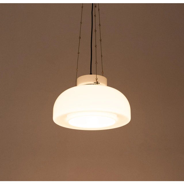 Chandelier from Glashütte Limburg, 1978 For Sale - Image 11 of 12