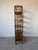 Wood 1970's Vintage Coastal Bamboo Rattan Arched Etagere Shelf For Sale - Image 7 of 14