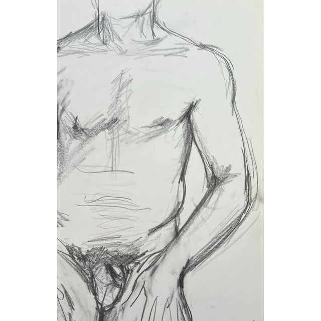Barbara Beck Figurative Nude Charcoal Sketch Barbara Beck - Painter, Printmaker, Sculptor. Beck’s work is inspired by...