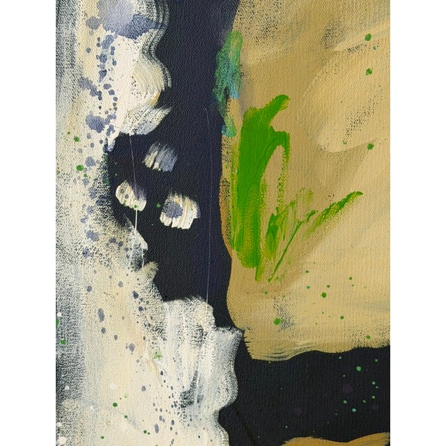 Huge 4’x3’ Artist Amy Burkman (From Tig Notaro Shows) Painting of Salvador Dali Large For Sale - Image 9 of 12