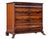 Danish Flame Mahogany Chest of Drawers, 1850 For Sale - Image 10 of 10