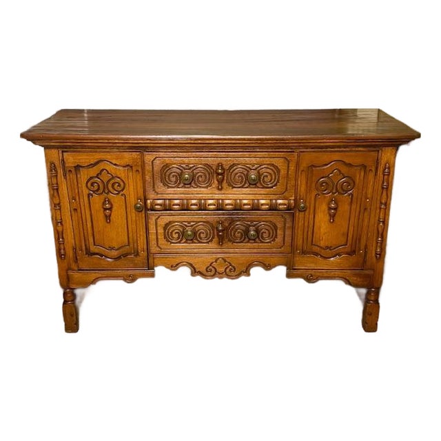Antique c.1920's Louis XV Style Buffet / Sideboard For Sale