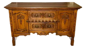 Antique c.1920's Louis XV Style Buffet / Sideboard