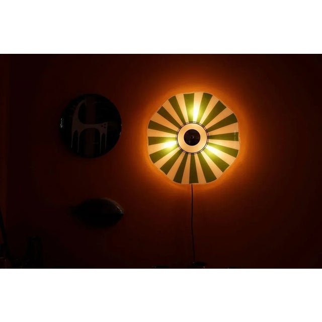 Cream Mid-Century Wall Light with Glass Plate from Designfornication, 1956 For Sale - Image 8 of 11