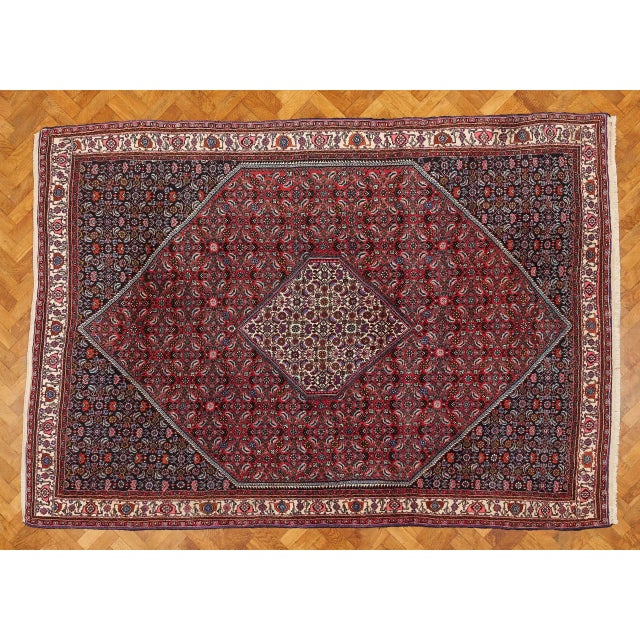 Middle Eastern Bidjar Rug For Sale - Image 9 of 9