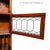 Wood Antique Oak Side-by-Side Secretary Desk | Bookcase | China Cabinet | Larkin-Style For Sale - Image 7 of 15