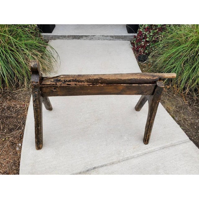 Rustic Italian Primitive Hand Carved Farm Tool For Sale - Image 11 of 11