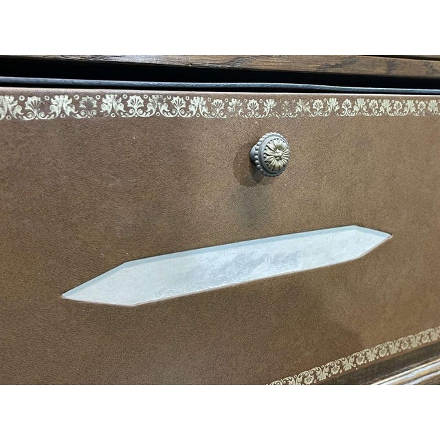 Early 20th Century Oak Cabinet from Chalmette Paris For Sale - Image 10 of 18