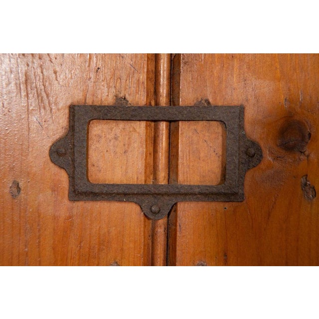 19th Century English Pine Locker Cabinet, 1890s For Sale - Image 12 of 15