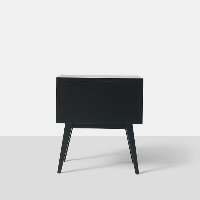 Paint Pair of “Wave” Side Tables by Edmond Spence For Sale - Image 7 of 9