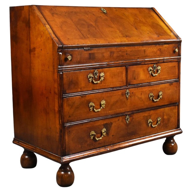 George I Walnut Bureau, 1715 For Sale - Image 15 of 15