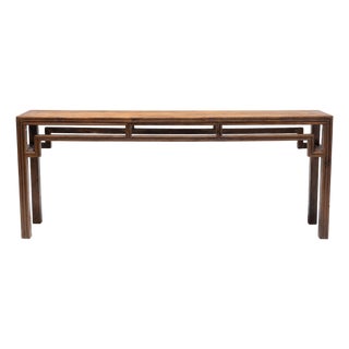 Chinese Reeded Leg Altar Table, C. 1800 For Sale