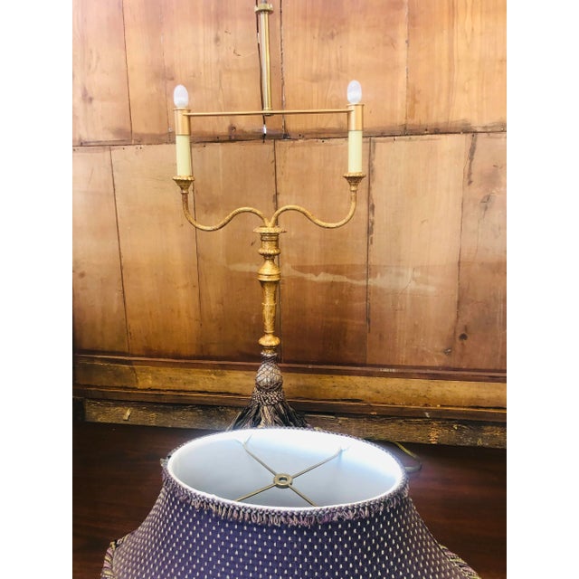 Vintage 1970s Frederick Cooper Tassel Lamp For Sale In Chicago - Image 6 of 8