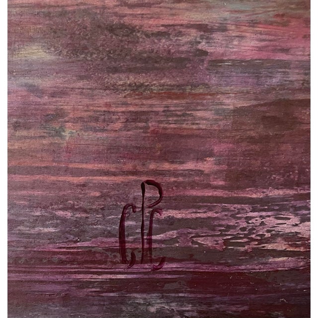 Original Abstract Seascape. Large Painting Acrylic on Board For Sale - Image 12 of 12