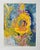 Contemporary Abstract Blue and Yellow Painting For Sale In Seattle - Image 6 of 6