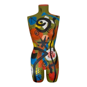 Miro Style Abstract Peter Keil Original Painted Mannequin