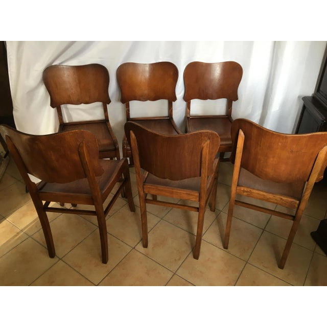 Dining Chairs, 1950s, Set of 6 For Sale - Image 11 of 18