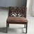 Mini Bench with Carved Backrest, 1980s For Sale - Image 10 of 18