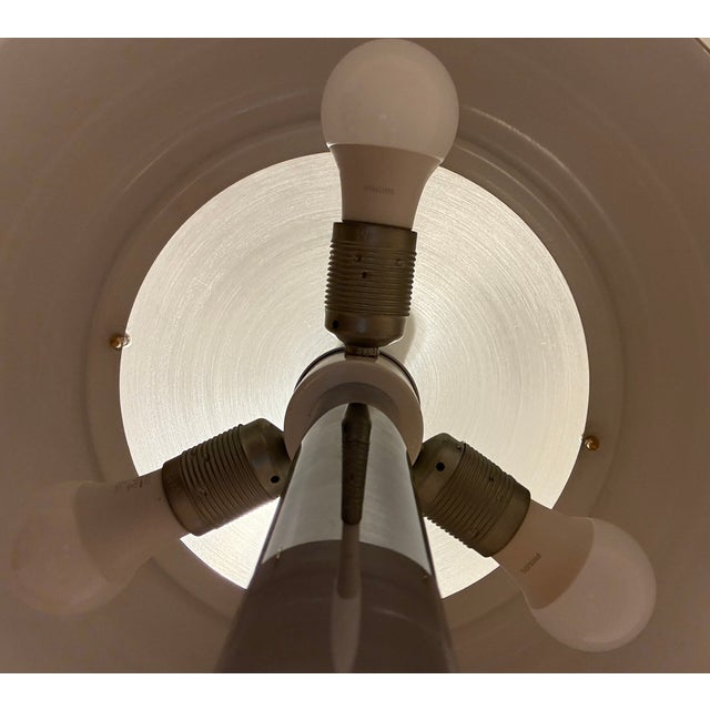 Beige Beige Mushroom Table Light by Egon Hillebrand for Hillebrand Leuchten, 1970 For Sale - Image 8 of 10