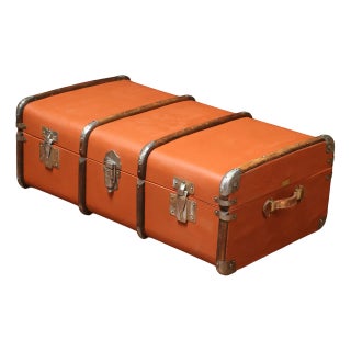 Terracotta Color Fitted Cabinet, 1920s For Sale