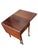 Brown 1930 Queen Anne Walnut Drop Leaf Coffee Table. For Sale - Image 8 of 10