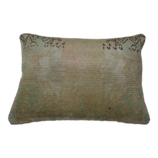 Oushak Lumbar Pillow rug no. p2490 For Sale