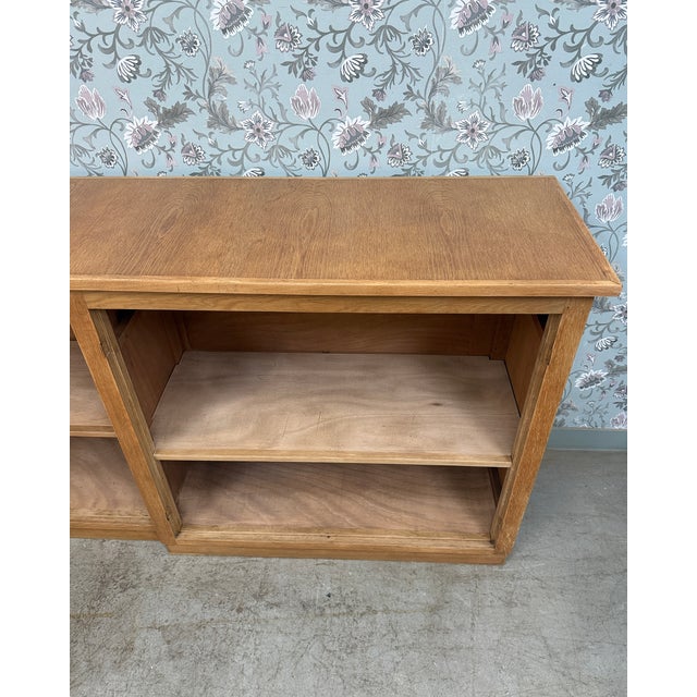Vintage Oak Workshop Cabinet, 1950s For Sale - Image 10 of 12