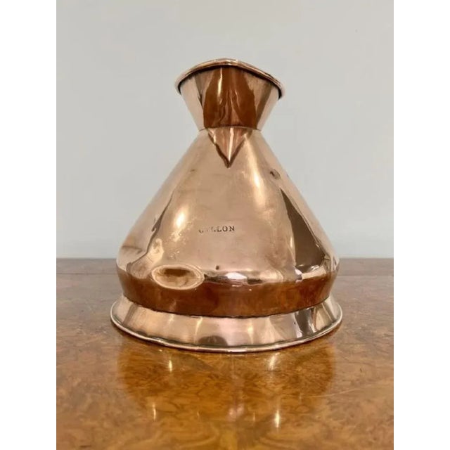 Antique George III Copper Jug, 1800 For Sale - Image 3 of 5