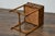 19th Century English Walnut Spice Table with Drawers and H-Form Stretcher For Sale - Image 4 of 12
