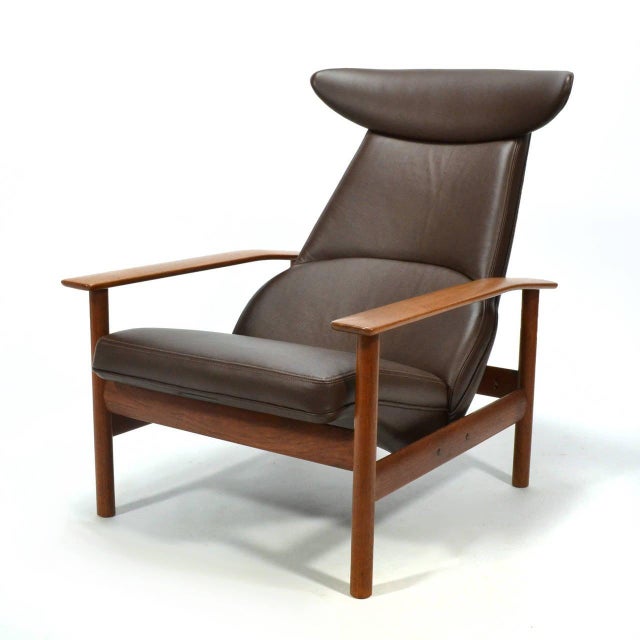 Dokka Mobler Sven Ivar Dysthe Reclining Lounge Chair For Sale - Image 4 of 10