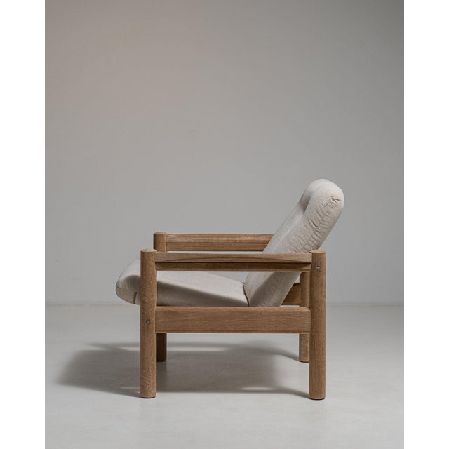 19th Century France Cream Wood Armchair For Sale - Image 9 of 11