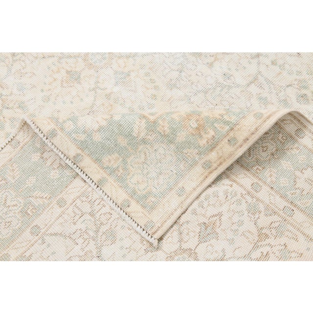 Vintage Wool & Cotton Rug For Sale - Image 14 of 18