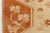 Vintage Hand-Knotted Turkish Oushak Rug in Terracotta, Peach, and Cream For Sale - Image 10 of 10