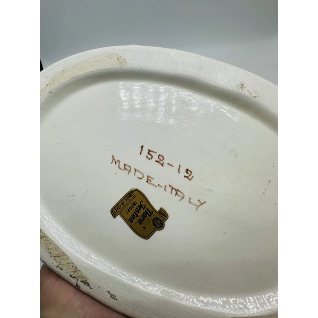 Italian Vintage Italian Ceramic Bird Lidded Dish For Sale - Image 3 of 6