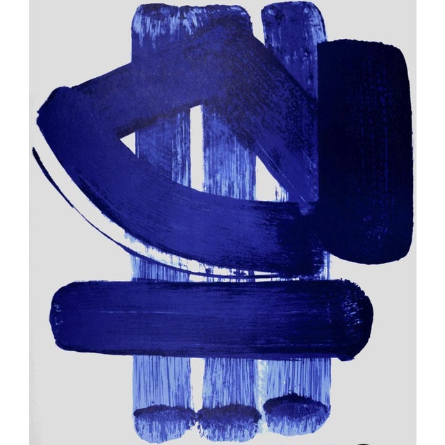 Pierre SoulagesDynamic Museum-Dakar, 1974Original lithographic poster on paperUnsignedNot numberedMourlot stamp on the...