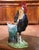 19th Century French Barbotine Rooster Vase in the Manner of Carrier-Belleuse For Sale - Image 9 of 15