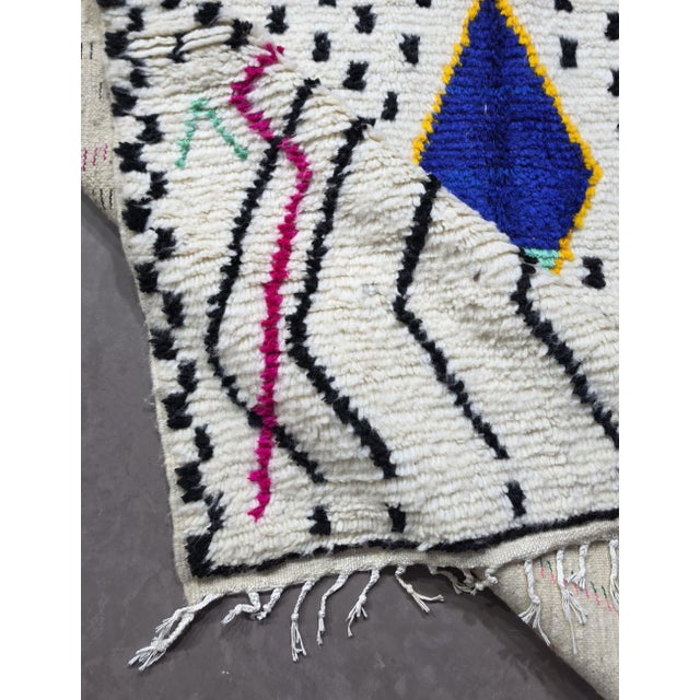 Contemporary Modern Abstract Azilal Rug - 9.8 X 6.2 Ft For Sale - Image 3 of 8