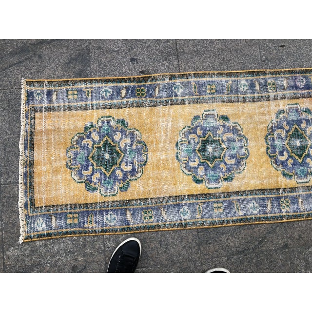 1960s Vintage Turkish Runner Rug - 2′3″ × 10′4″ For Sale - Image 6 of 10