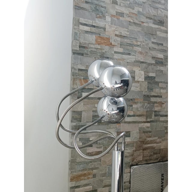 Metal Vintage Eyeballs Floor Lamp by Goffredo Reggiani for Reggiani, 1970s For Sale - Image 7 of 18