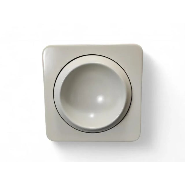 Cream Toothbrush Holder Bathroom Set, 1970s, Set of 3 For Sale - Image 8 of 8