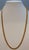 Vintage 24k Solid Yellow Gold Curb Link Chain, 79.1 Gm , 24" Long Made in Turkey For Sale In New York - Image 6 of 8