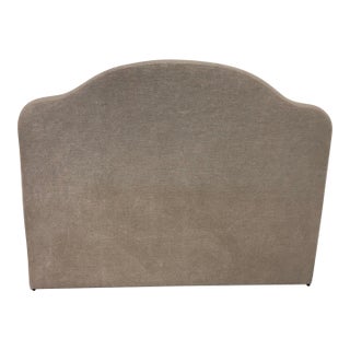 Queen Size Custom Design Sage Linen Headboard For Sale