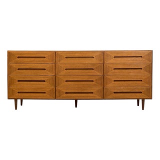 Mid 20th Century American of Martinsville Twelve Drawer Dresser For Sale