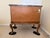 Pair of French Provincial Burl Wood Nightstands With Marble Tops – Bombe Chest Style For Sale - Image 13 of 13
