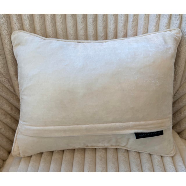 Made from silk, these pillows would be a unique addition to any room. Down inserts included. Anke Drechsel is a German...