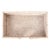 2020s Artifacts Rattan Guest Towel - Rectangular Napkin Holder with Cutout in White Wash For Sale - Image 5 of 8