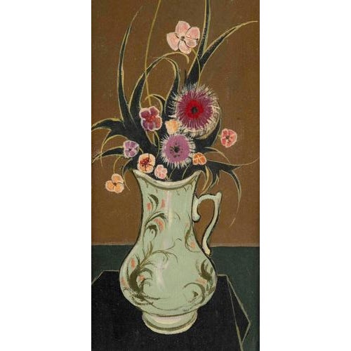 Simon-Auguste, Bouquet, Early 20th Century, Oil on Canvas, Framed For Sale - Image 3 of 9