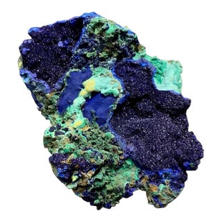 Azurite Malachite Specimen by Stillmantle For Sale