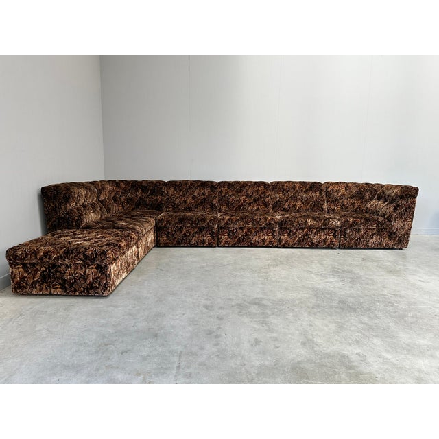 Vintage Modular Sofa by Laauser, 1970s, Set of 7 For Sale - Image 9 of 18